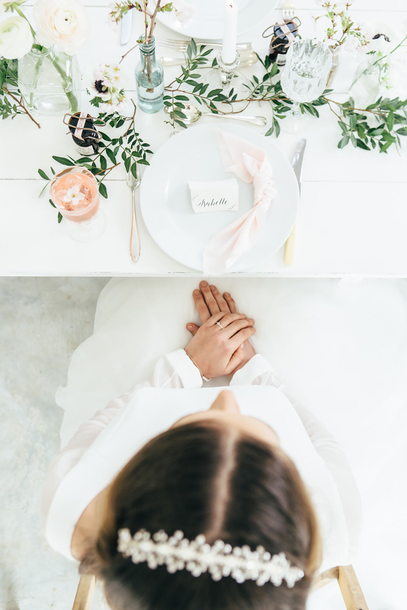 Blush Pink Tablescapes