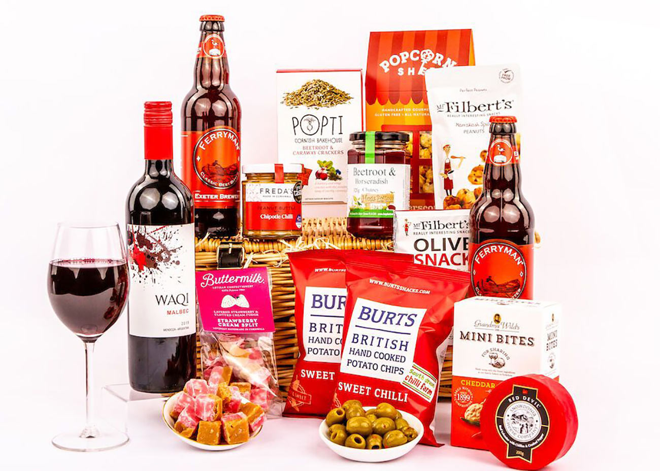 Devon Hampers Valentines Day Feast Hamper