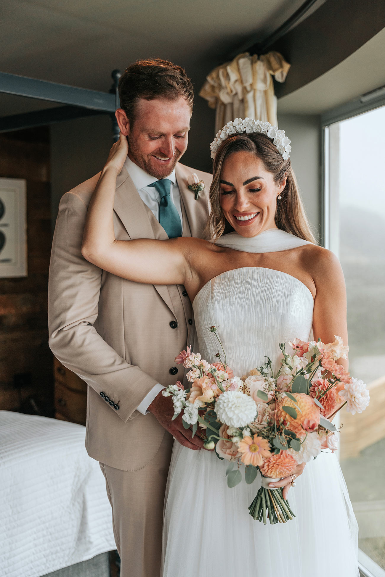 Coastal Venue Bride & Groom