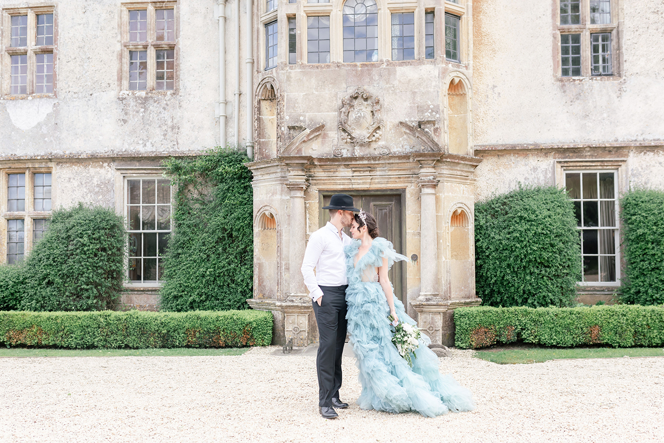 French Blue Styled Shoot Reception1