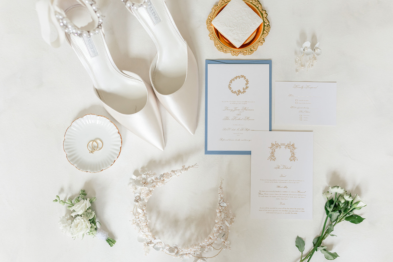 French Blue Styled Shoot Reception10