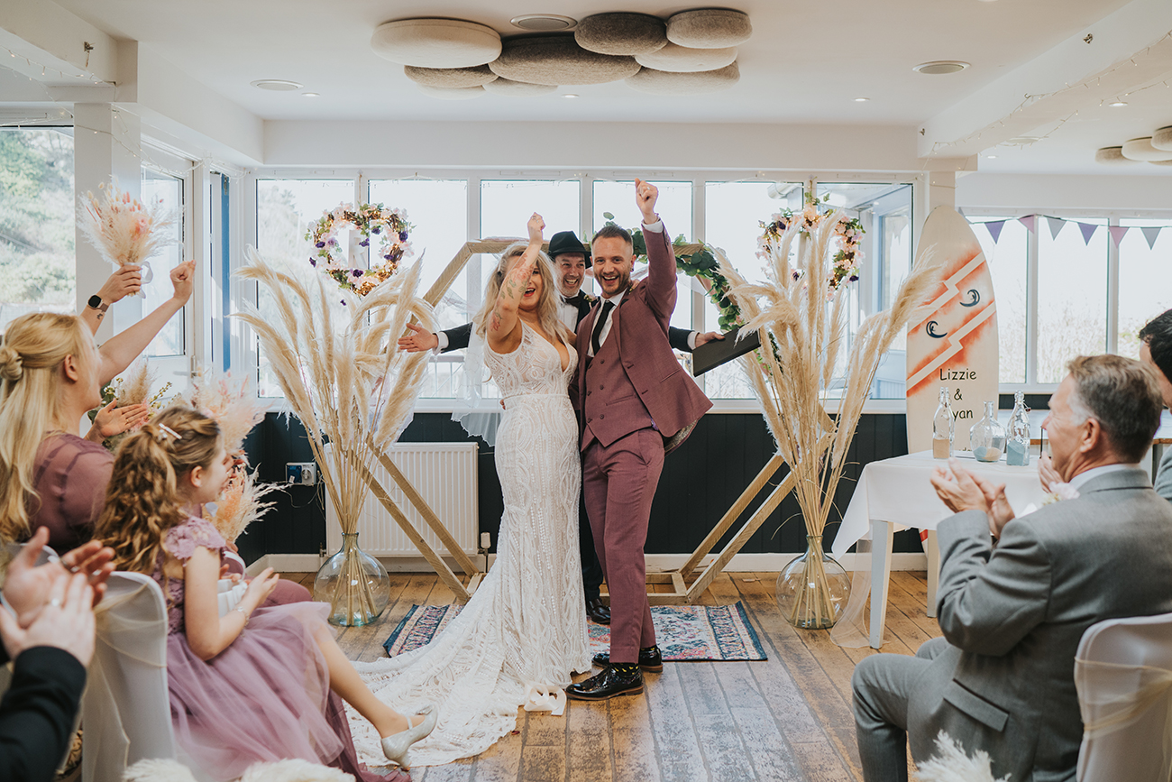 Grace Elizabeth Photography Lizzie And Ryan High Wedding The Driftwood Spars Cornwall10