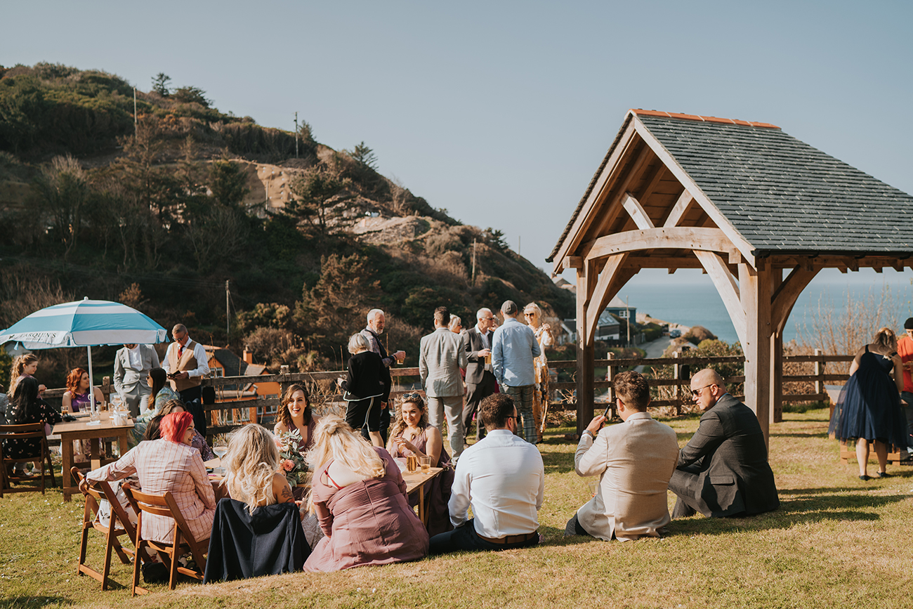 Grace Elizabeth Photography Lizzie And Ryan High Wedding The Driftwood Spars Cornwall7