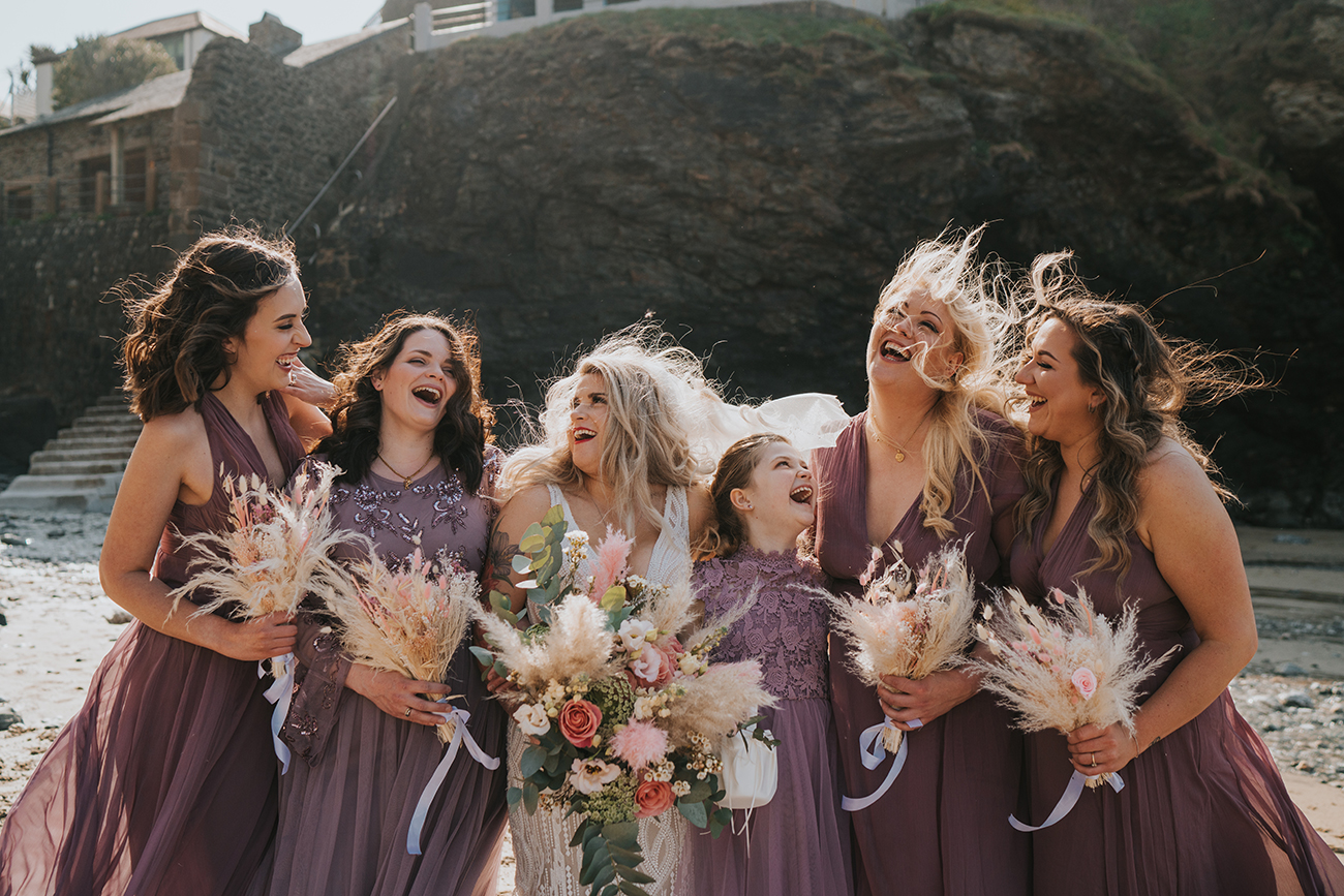 Grace Elizabeth Photography Lizzie And Ryan High Wedding The Driftwood Spars Cornwall8