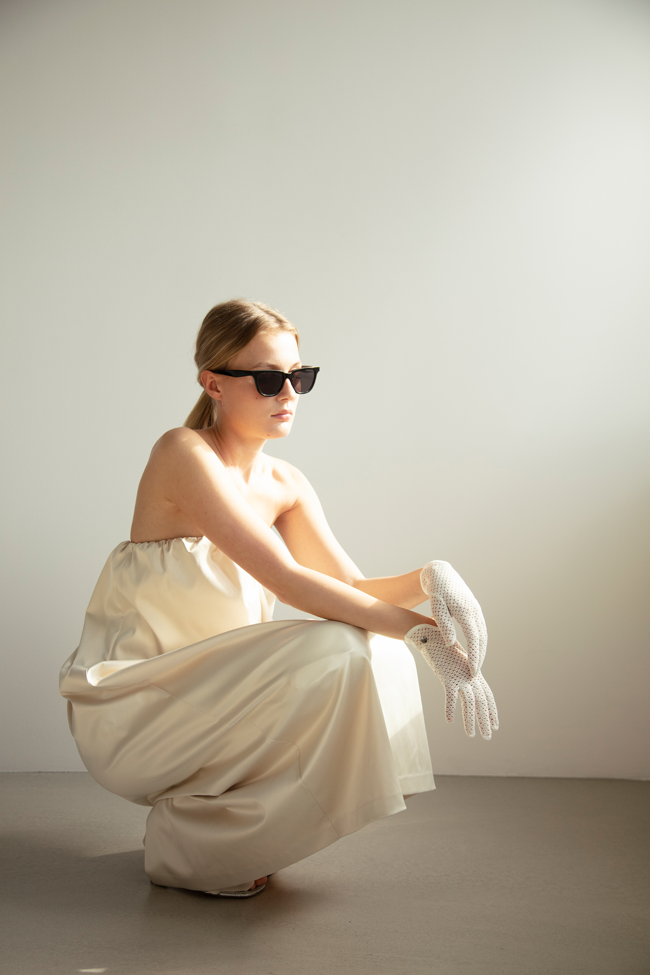 HANDSOMESTOCKHOLM CrochetWhite