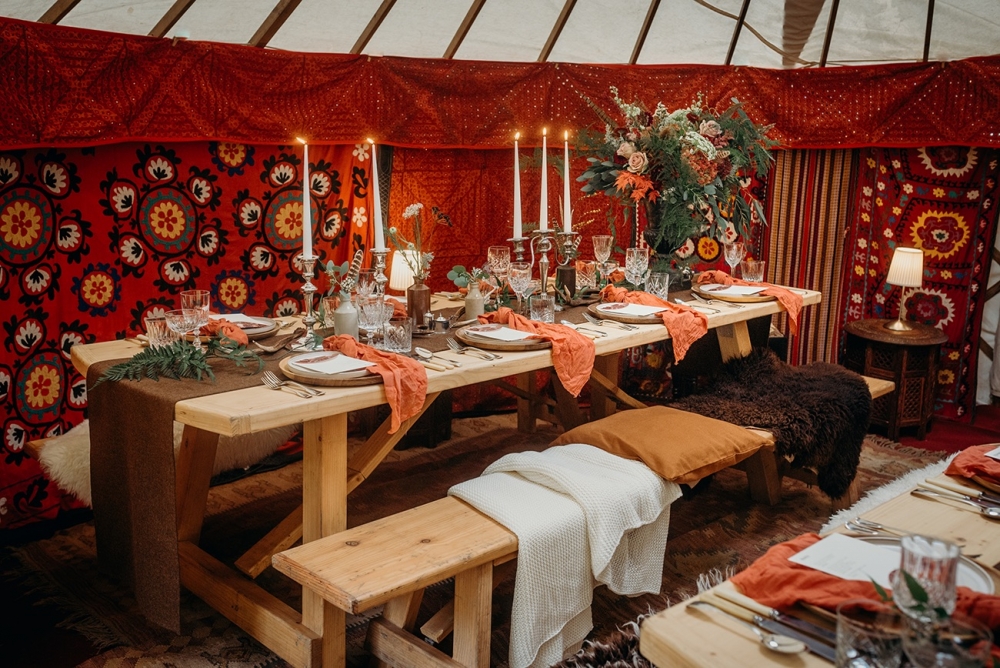 Hooes Yurt Styled Shoot 25