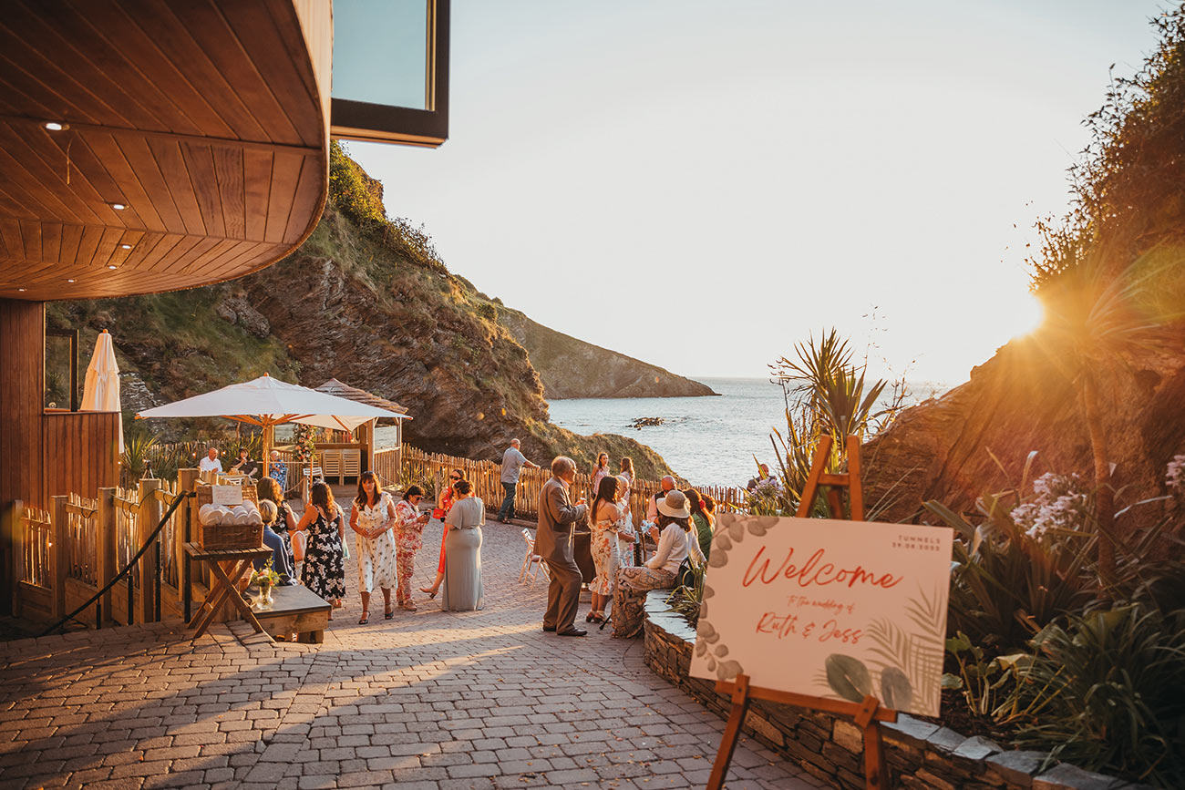 Jess Ruth Real Wedding Tunnels Beaches Cornwall Coastal Bride14