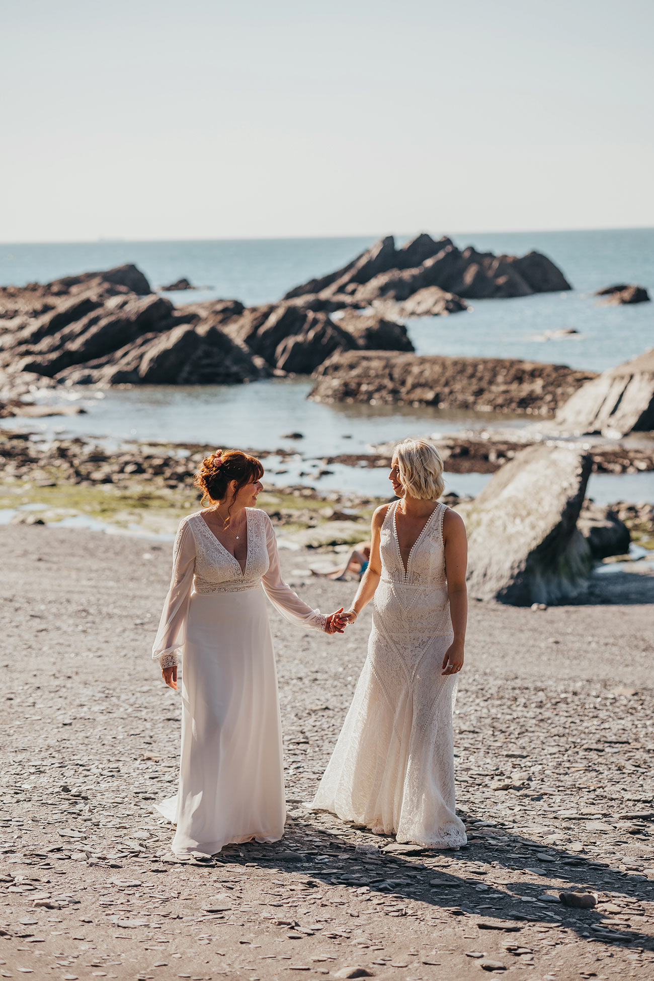 Jess Ruth Real Wedding Tunnels Beaches Cornwall Coastal Bride23