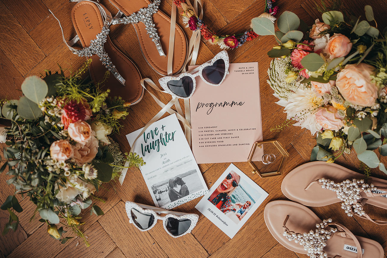 Jess Ruth Real Wedding Tunnels Beaches Cornwall Coastal Bride8