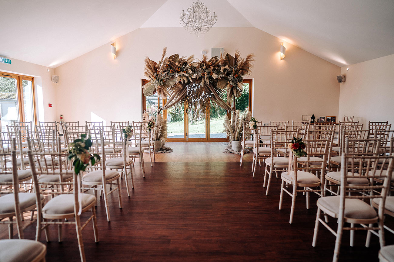 Lauren Luke Real Wedding Tredudwell Manor Cornwall Autumn Bride Groom8