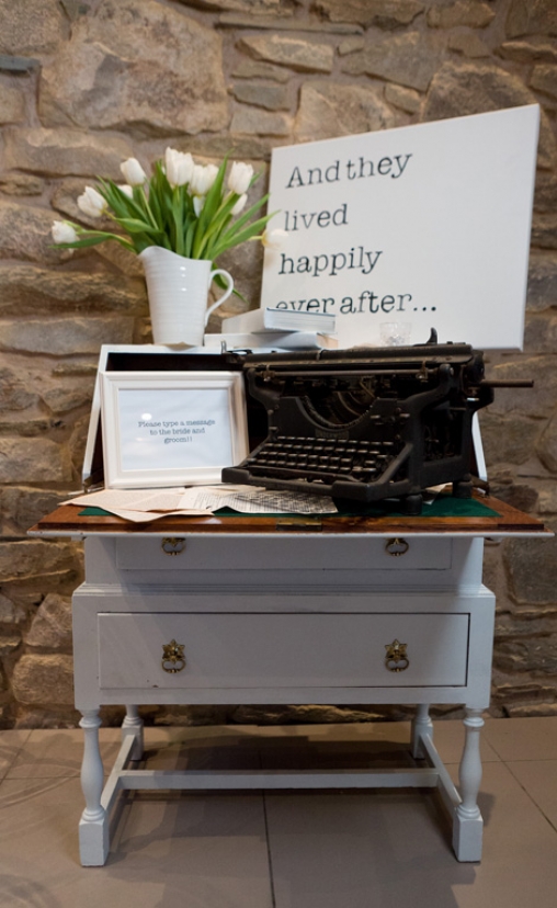 Love Story A Vintage Typewriter