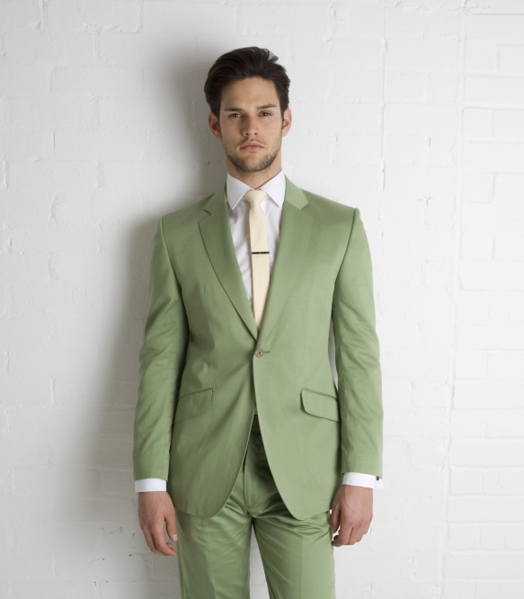MARCWALLACE MWCottonMintSuit1