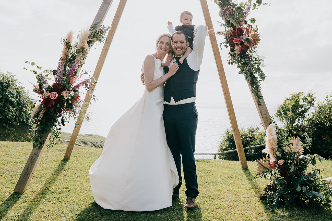 Melanie Jack Real Wedding Cornwall22