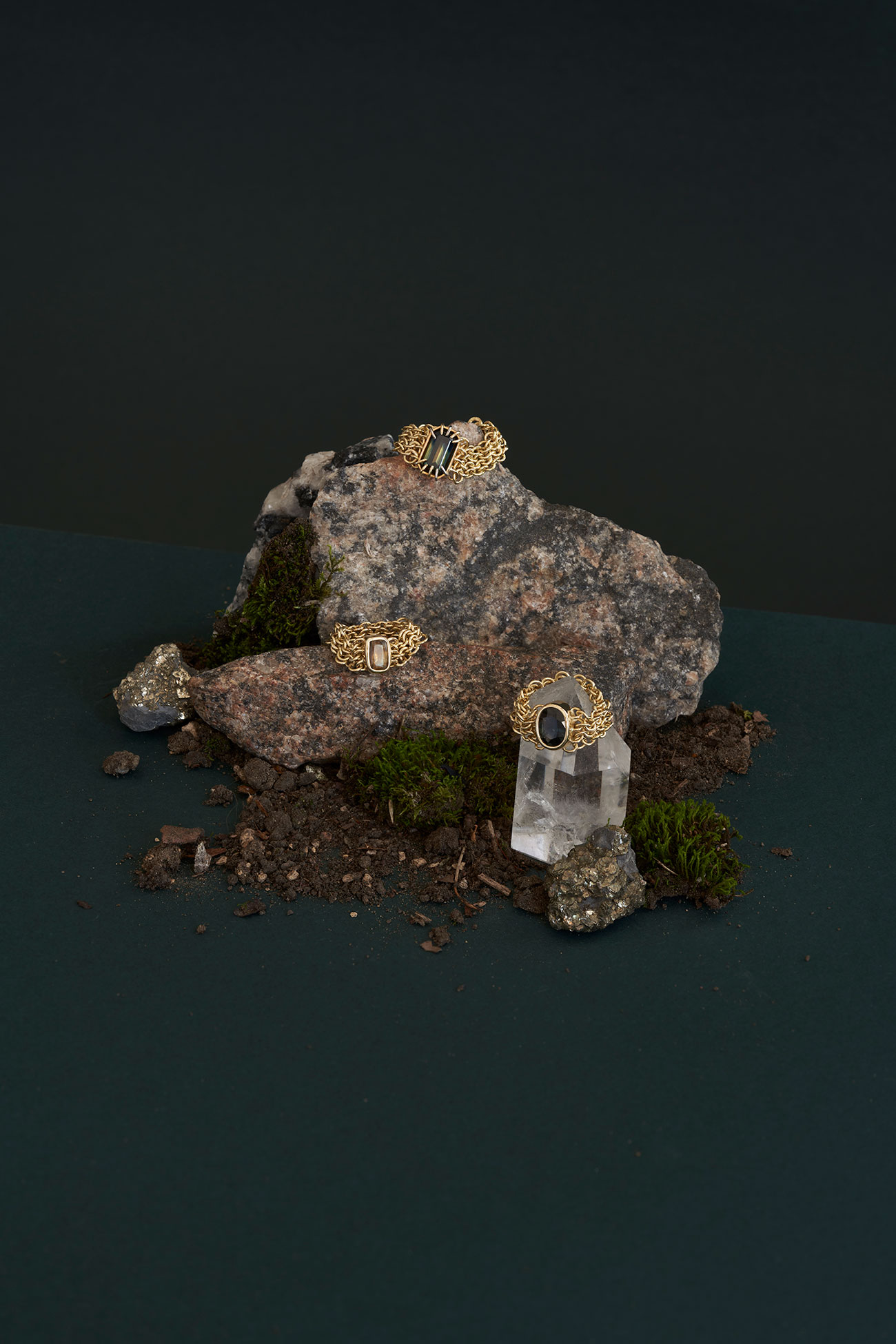 New OOAK Chainmail Rings By Corrinne Eira Evans, Image By Gabriela Silveira