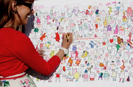 Party Poster Filling In