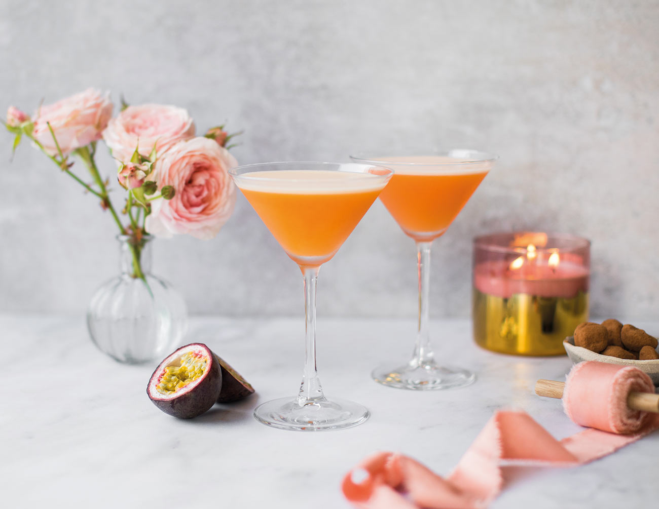 Passionfruit Martini The Buffalo Bar Cocktails Feature Wed Magazine Cornwall Receptions Weddings1