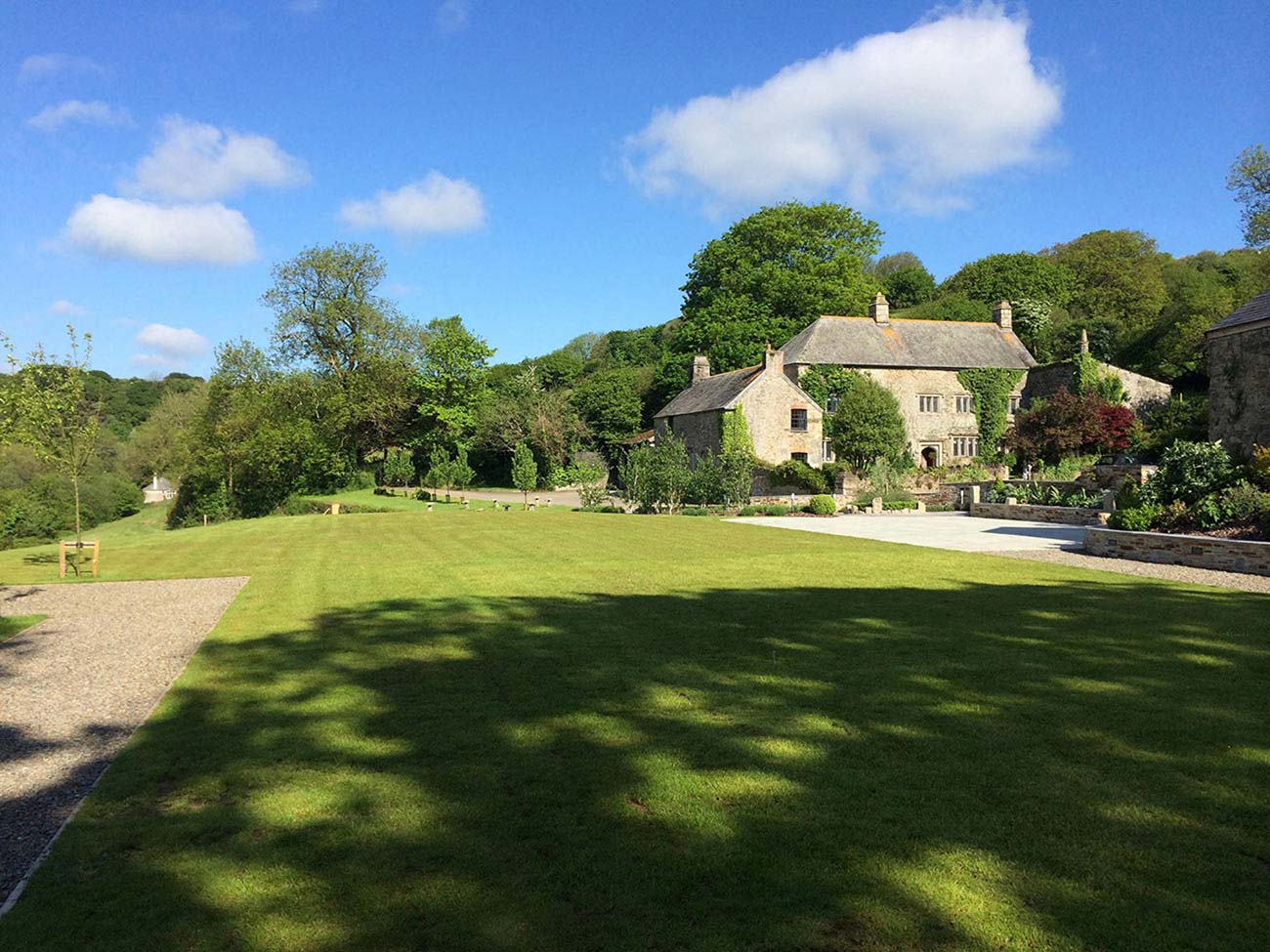 Pengenna Manor Wedding Venue Cornwall The Manor Wed Bride Groom1