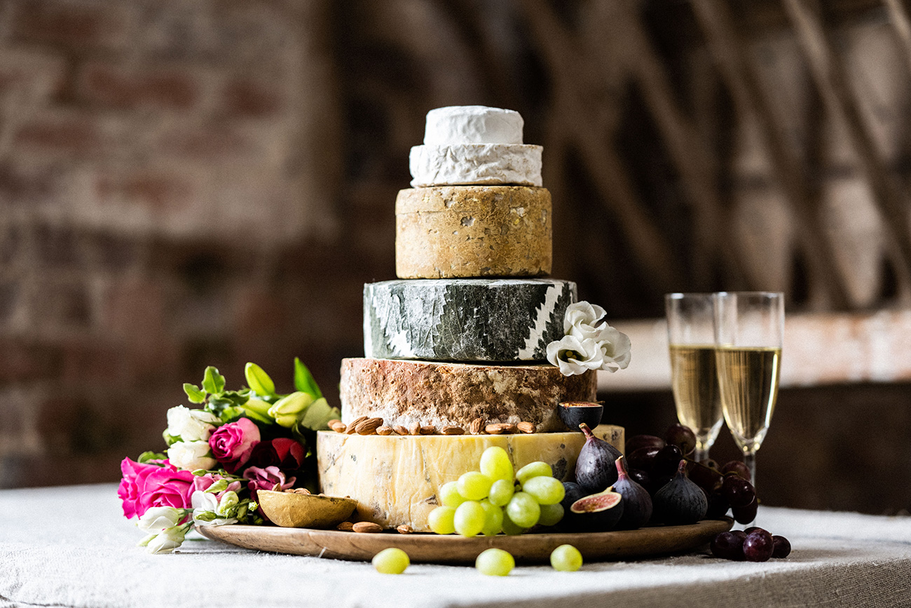 Quickes Cheese Celebration Cakes Devon Produce Wedding