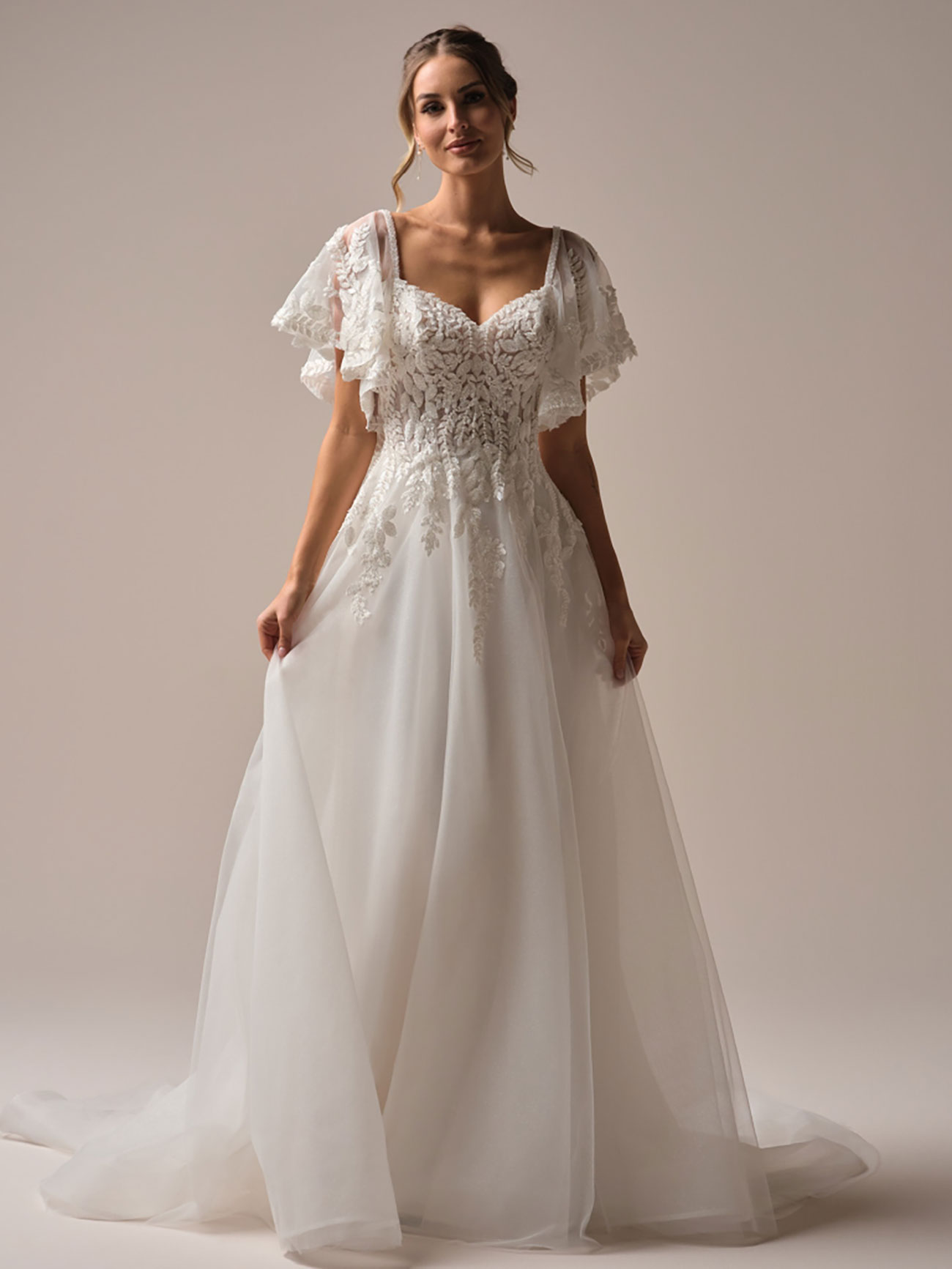 Rebecca Ingram Carmen A Line Wedding Dress 25RK860A01 Alt52 IV001