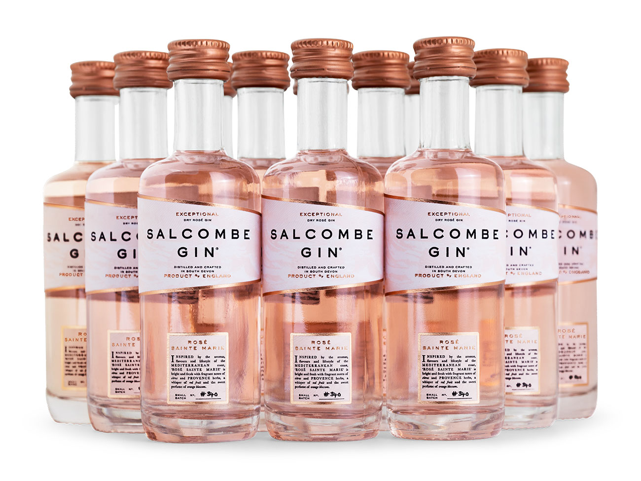 Salcombe Gin â€˜RosÃ© Sainte Marieâ€™, Miniature 5cl Group