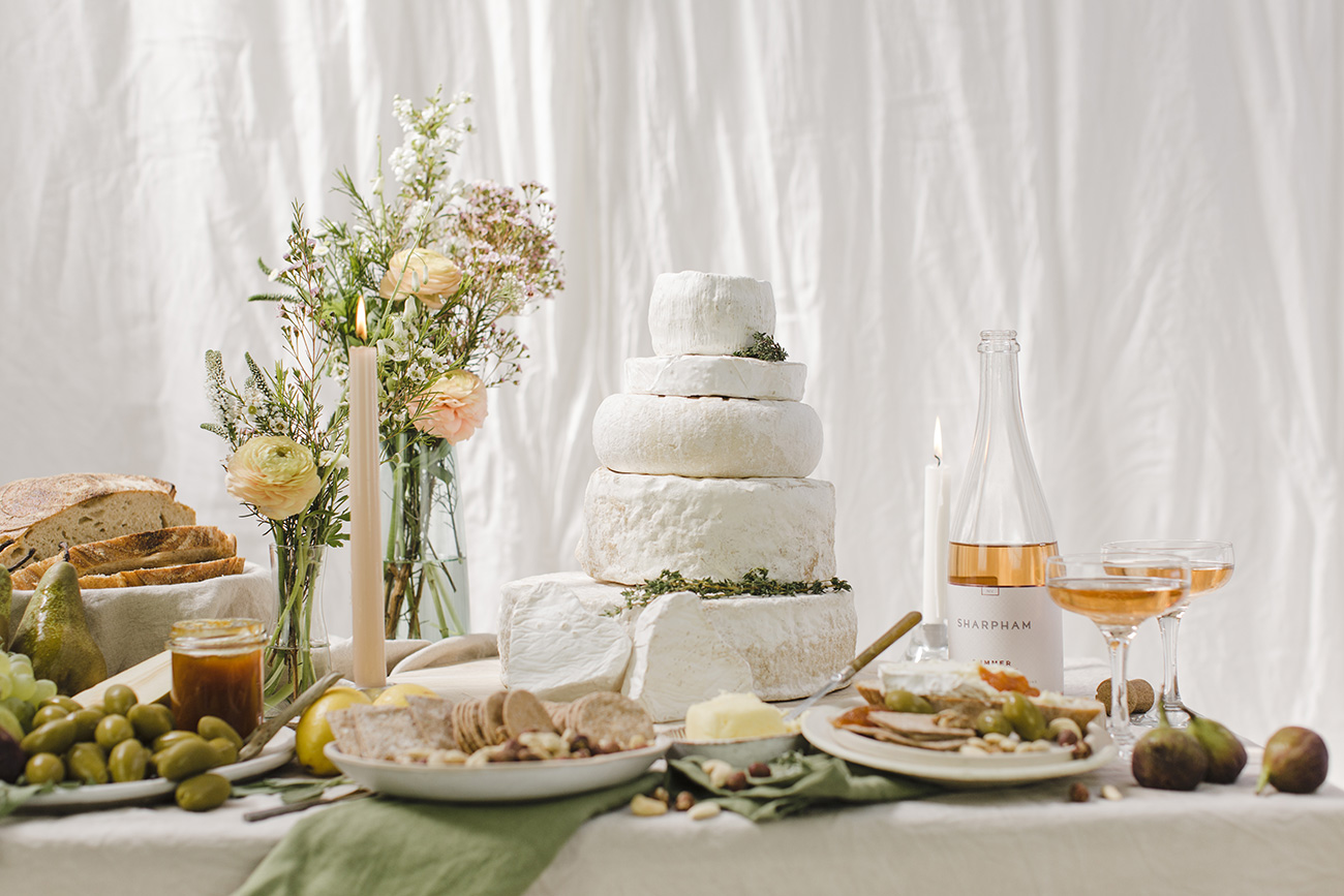 Sharpham Cheese Cake Devon Produce Wedding