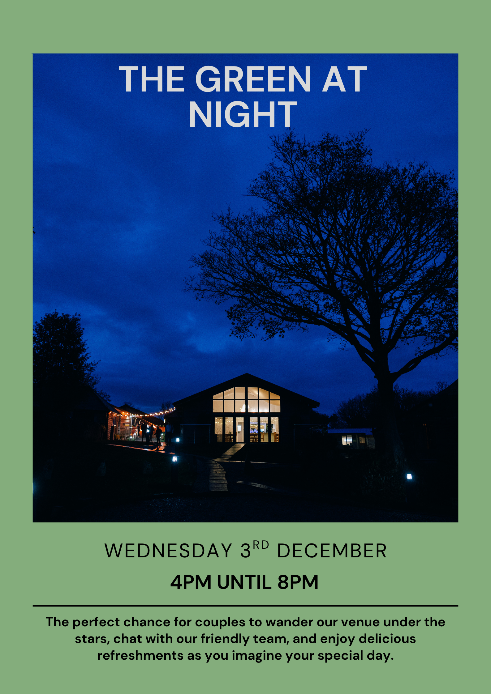 The Green Open Evening Night