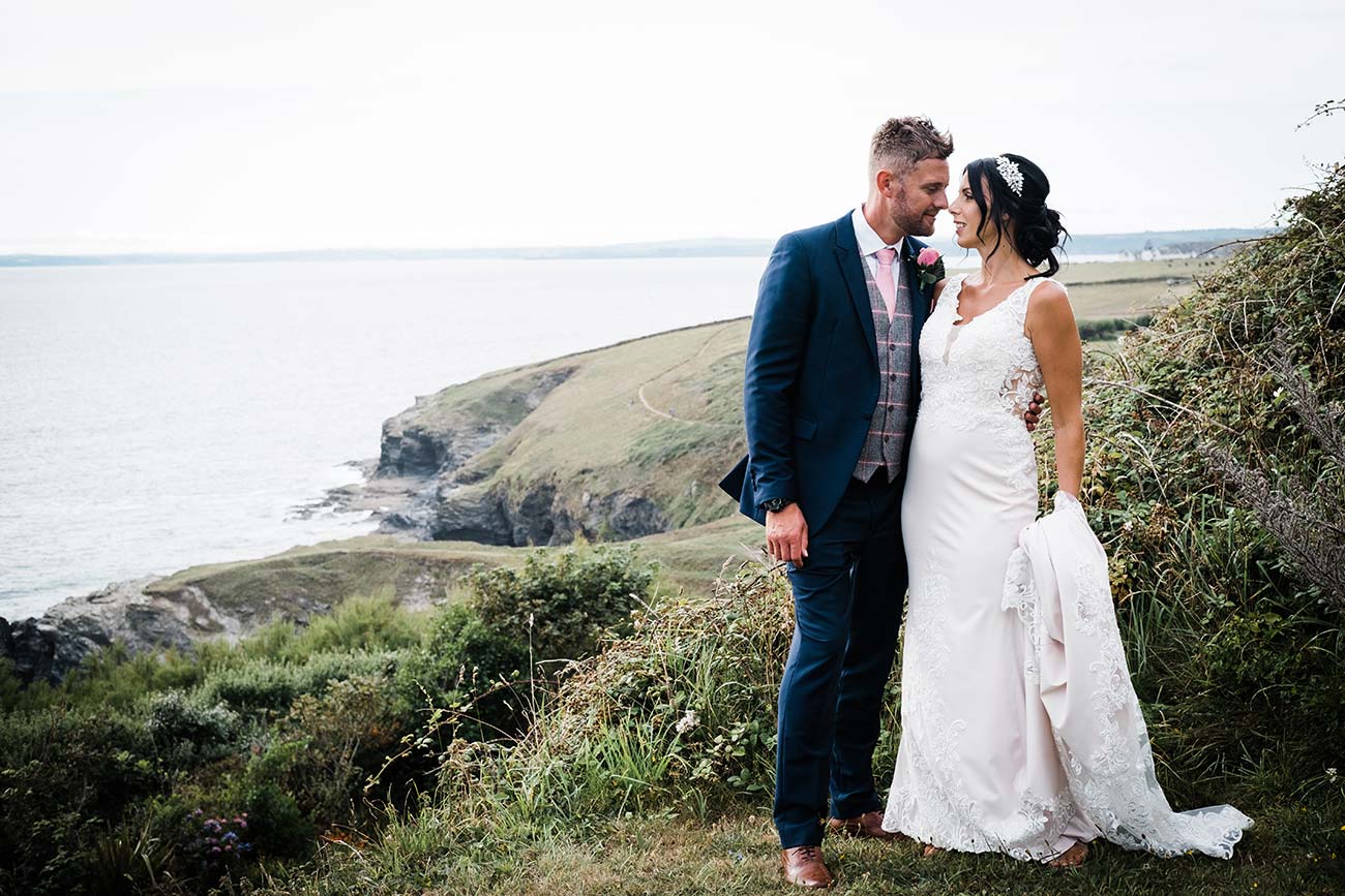 Wedding Fair Polurrian On The Lizard Wed Bride Groom1