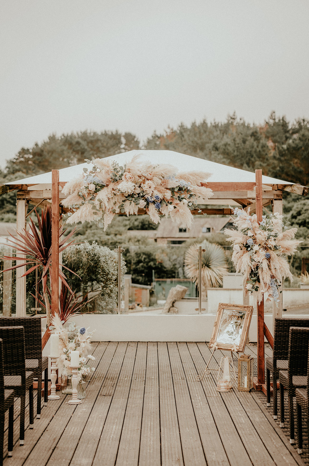 Wedding Venue Cornwall Flowers Ceremony