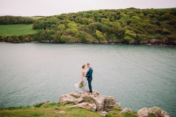 WildCoastalElopementstyledbridalshoot WorkshopNewBartonBarnsDevonLibertyPearlPhotography 136WedMagazine