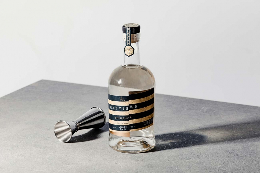 Hattiers Rum   Eminence Blended Aged White Rum (b)