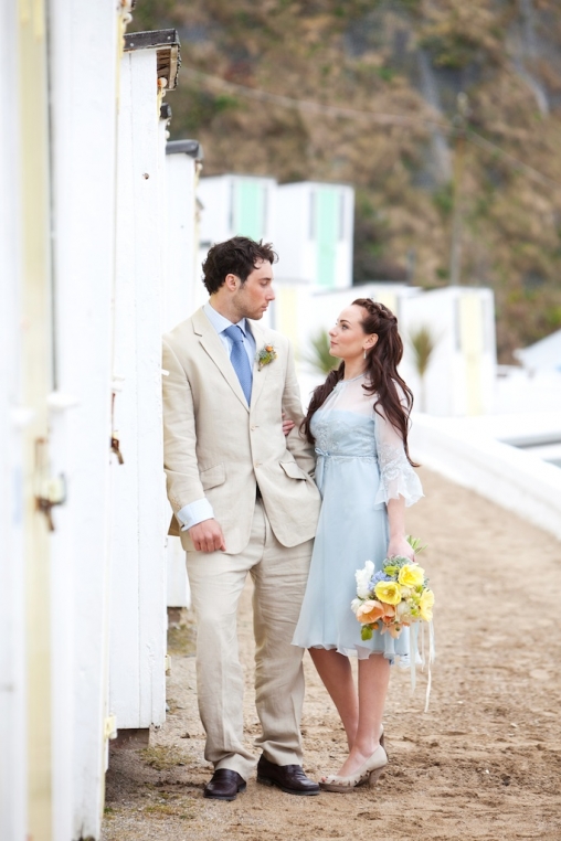 Beach Themed Wedding Cornwall17