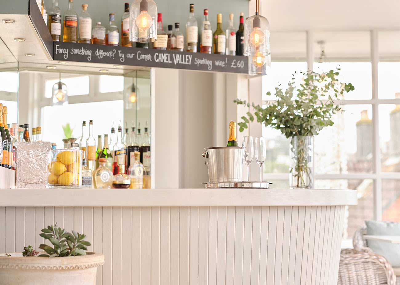 Boskerris Hotel Cornwall Wedding Venue Bride Groom3