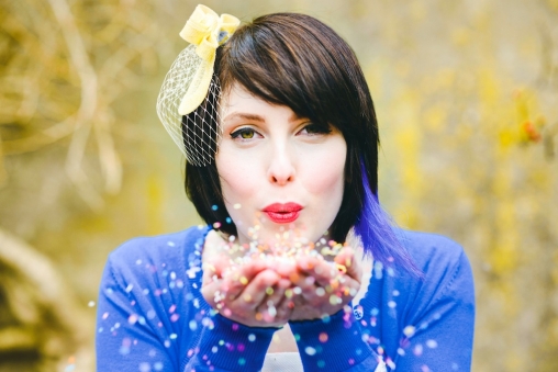 Colourful Wedding Style Devon18