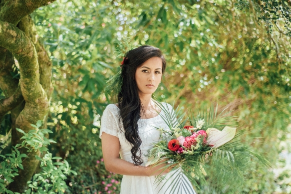 Devon Wedding Photographer Hotel Endsleigh Tropical Elegant1