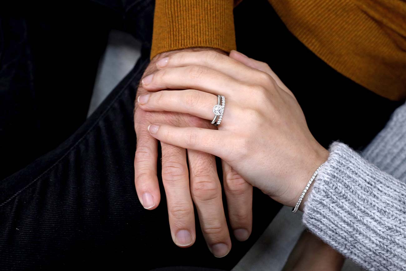 Drakes Jewellers Wedding Bride Groom Rings