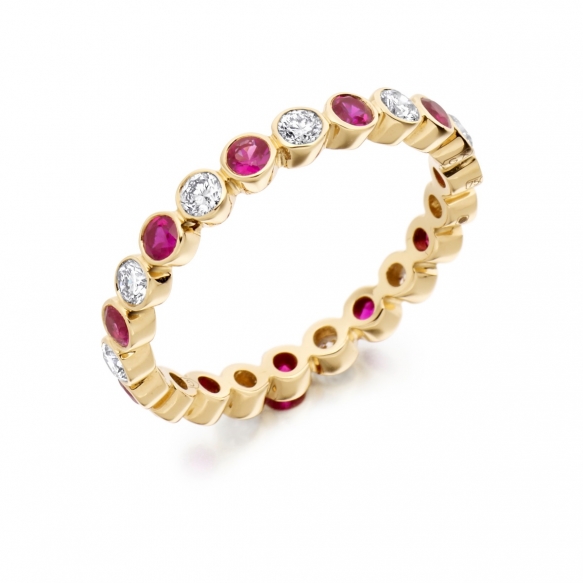 Gemstone Wedding Rings11