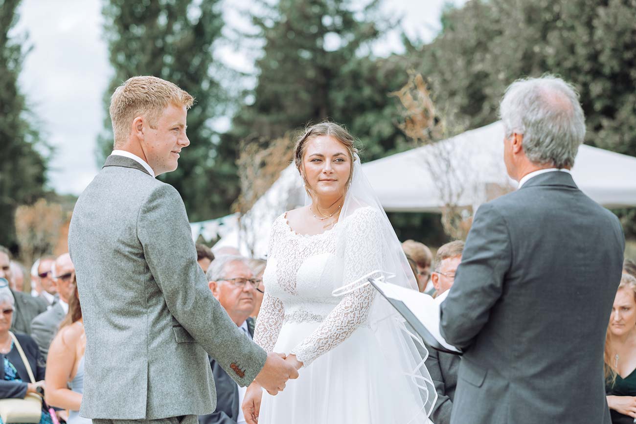 Harefield Barn Real Wedding Bride Groom2