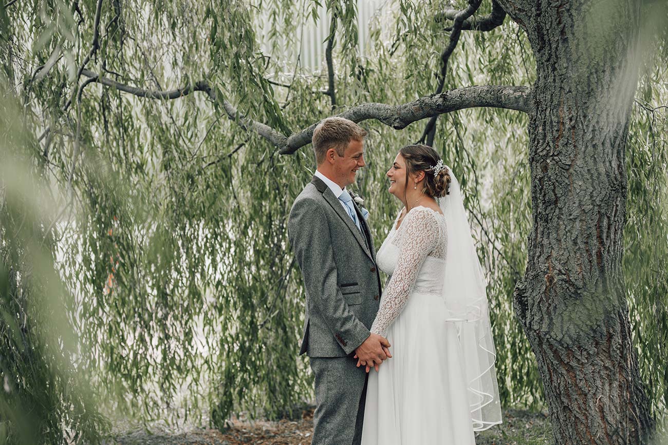 Harefield Barn Real Wedding Bride Groom9
