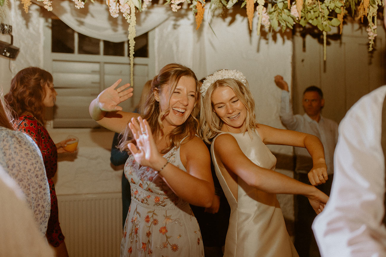 Kat Josh Real Wedding Devon Flowers Bride Groom21