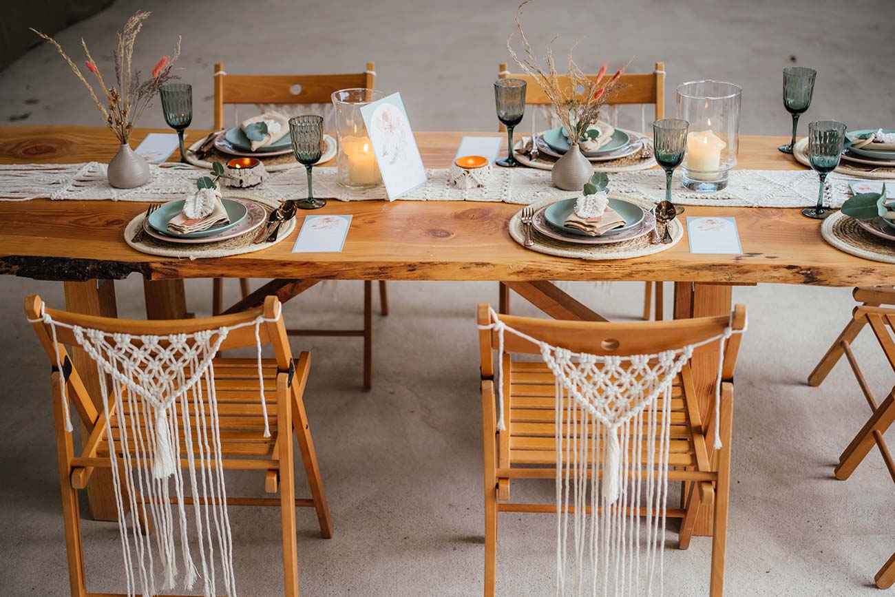 Macrame Shoot Boho Wedding Wed Bride Groom10