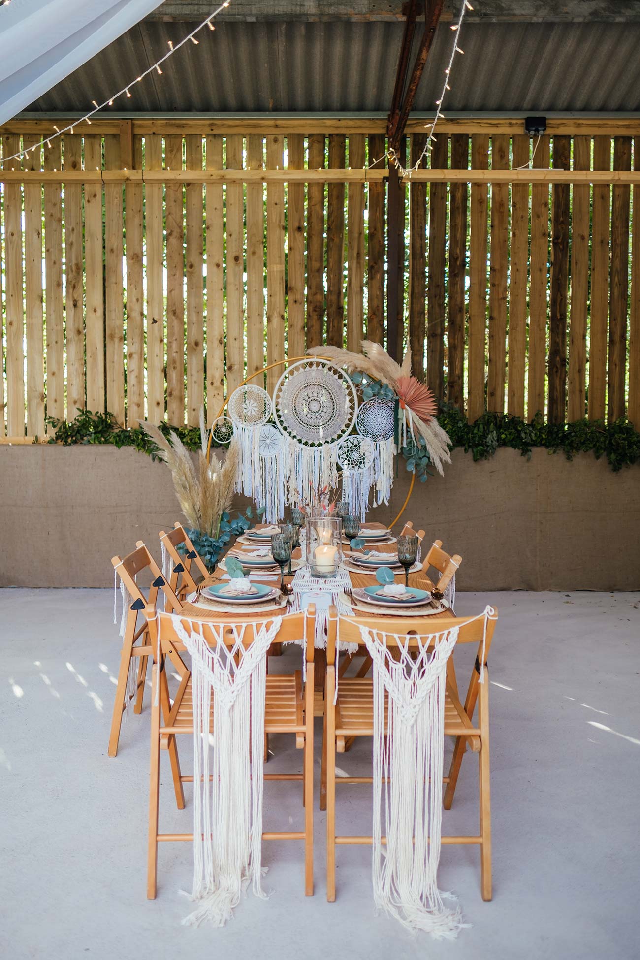 Macrame Shoot Boho Wedding Wed Bride Groom14