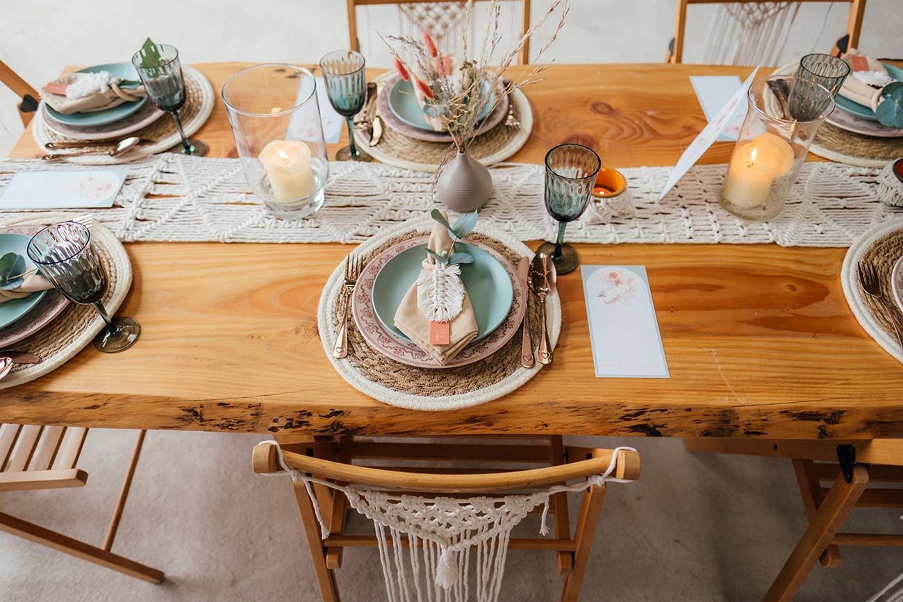 Macrame Shoot Boho Wedding Wed Bride Groom15