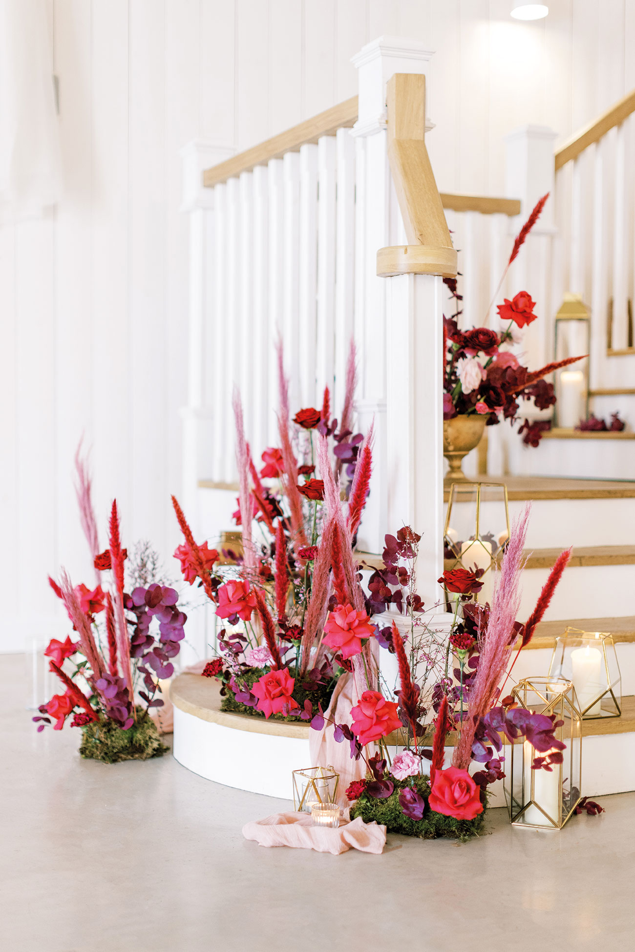 Magenta Styled Shoot Pink Wedding Styled Shoot Devon12