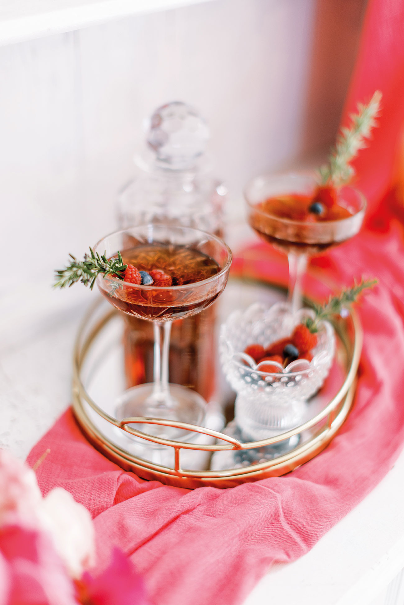 Magenta Styled Shoot Pink Wedding Styled Shoot Devon13