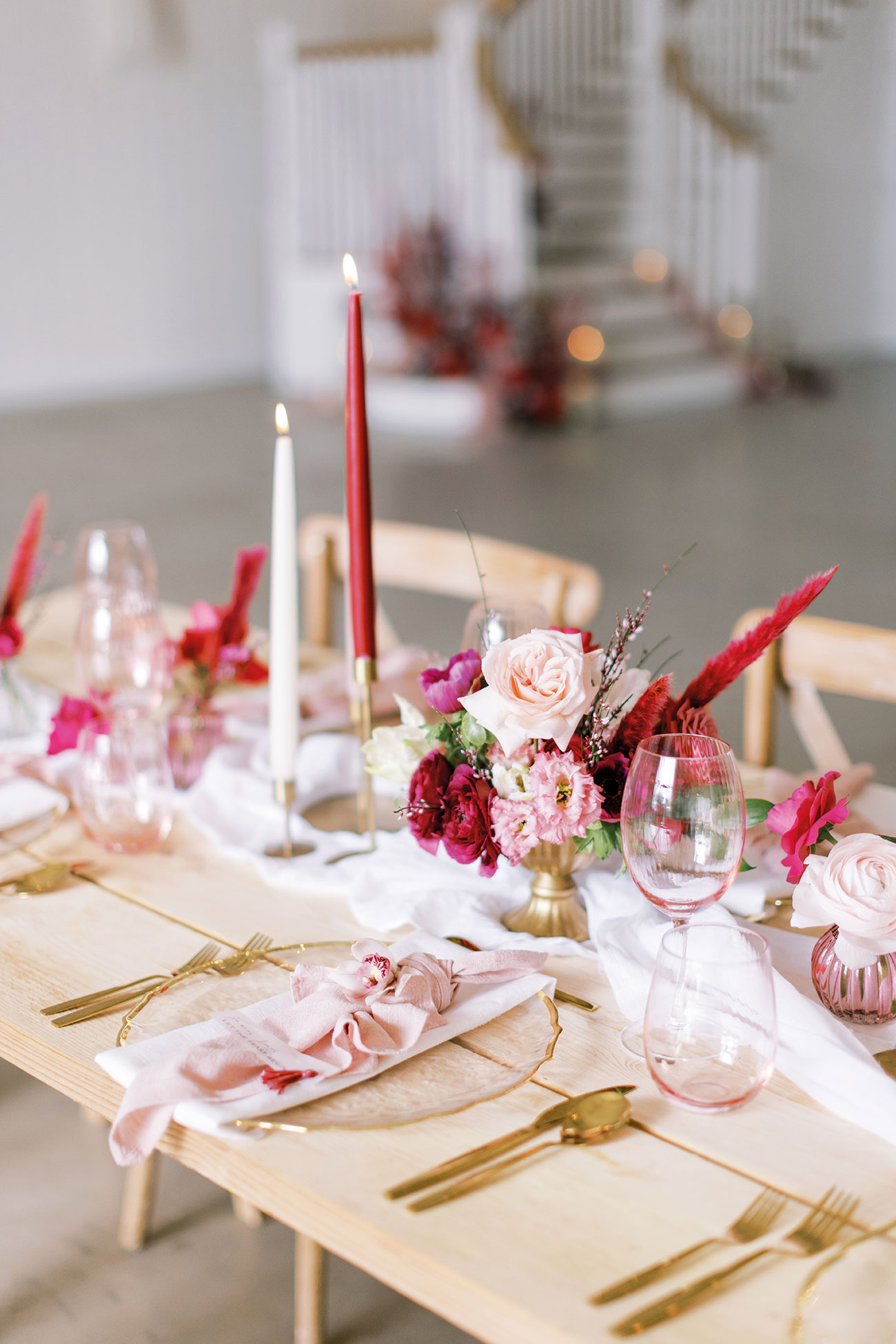 Magenta Styled Shoot Pink Wedding Styled Shoot Devon7