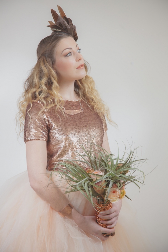 Metallic Wedding Style11