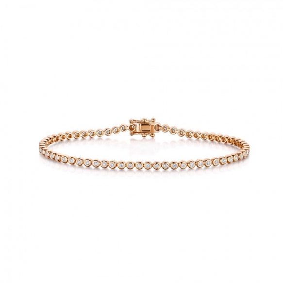 Michael Spiers Diamond Line Bracelet