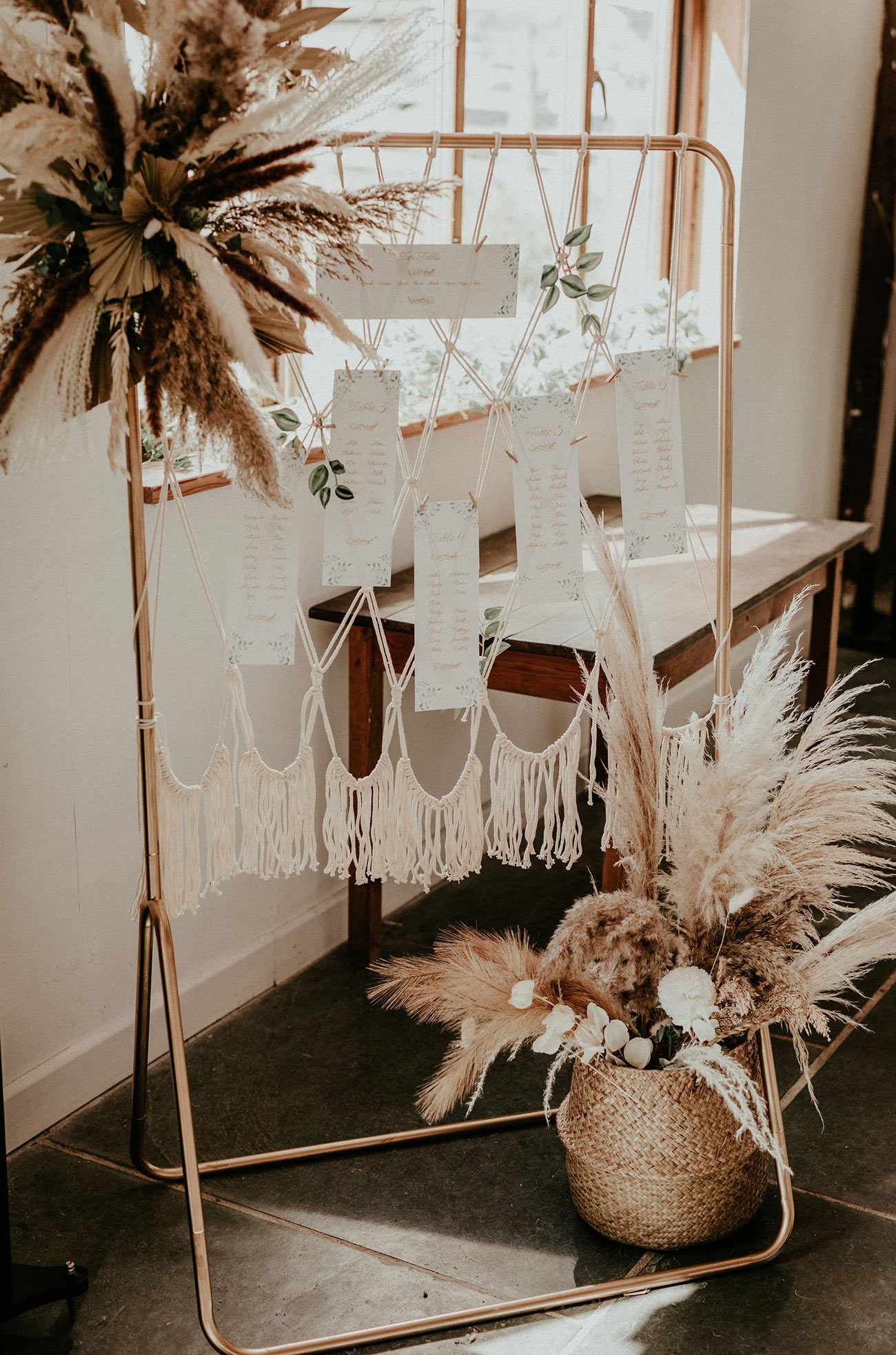 Reak Wedding Cornish Camels Reception Table Places