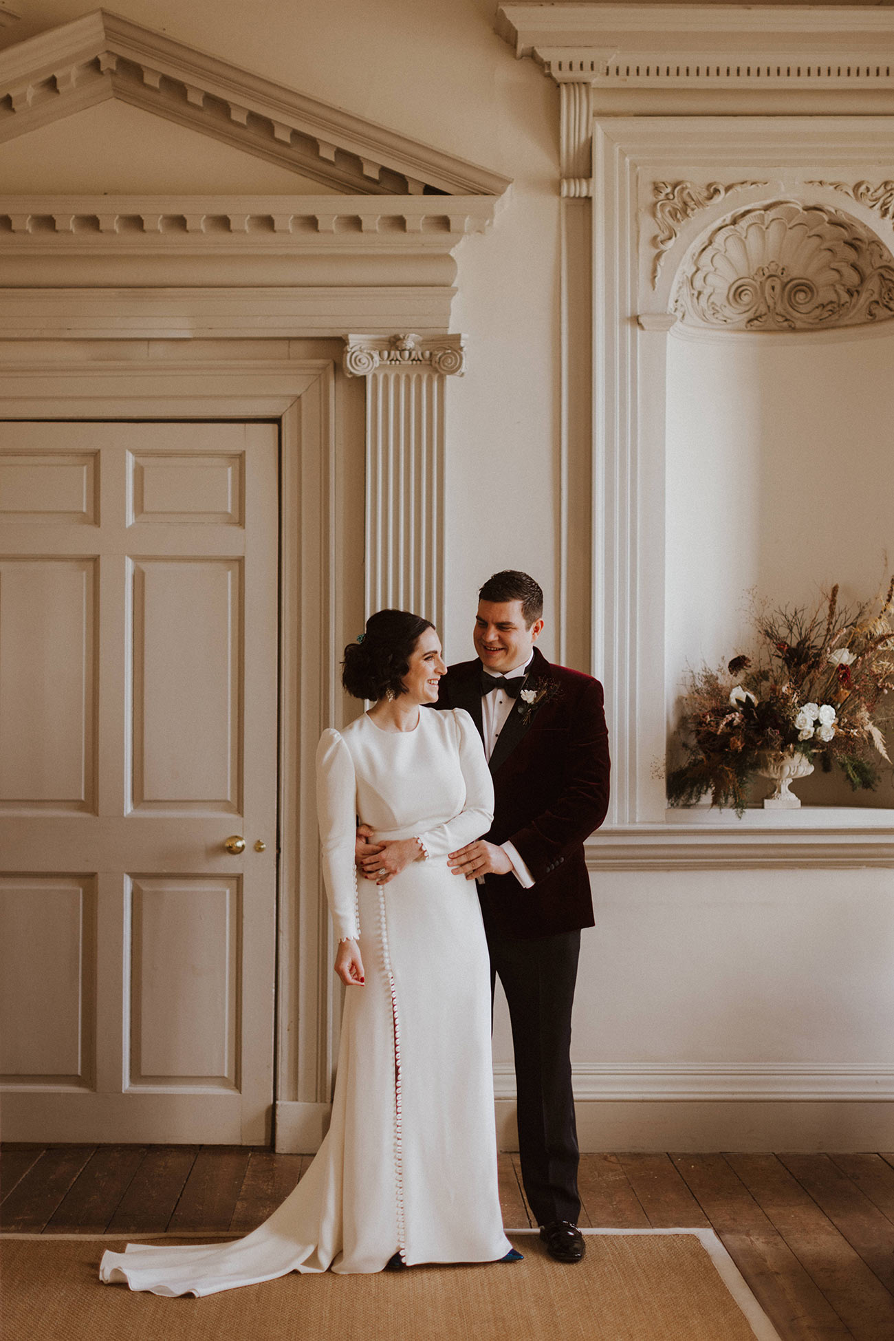 Real Wedding Boconnoc Carols15