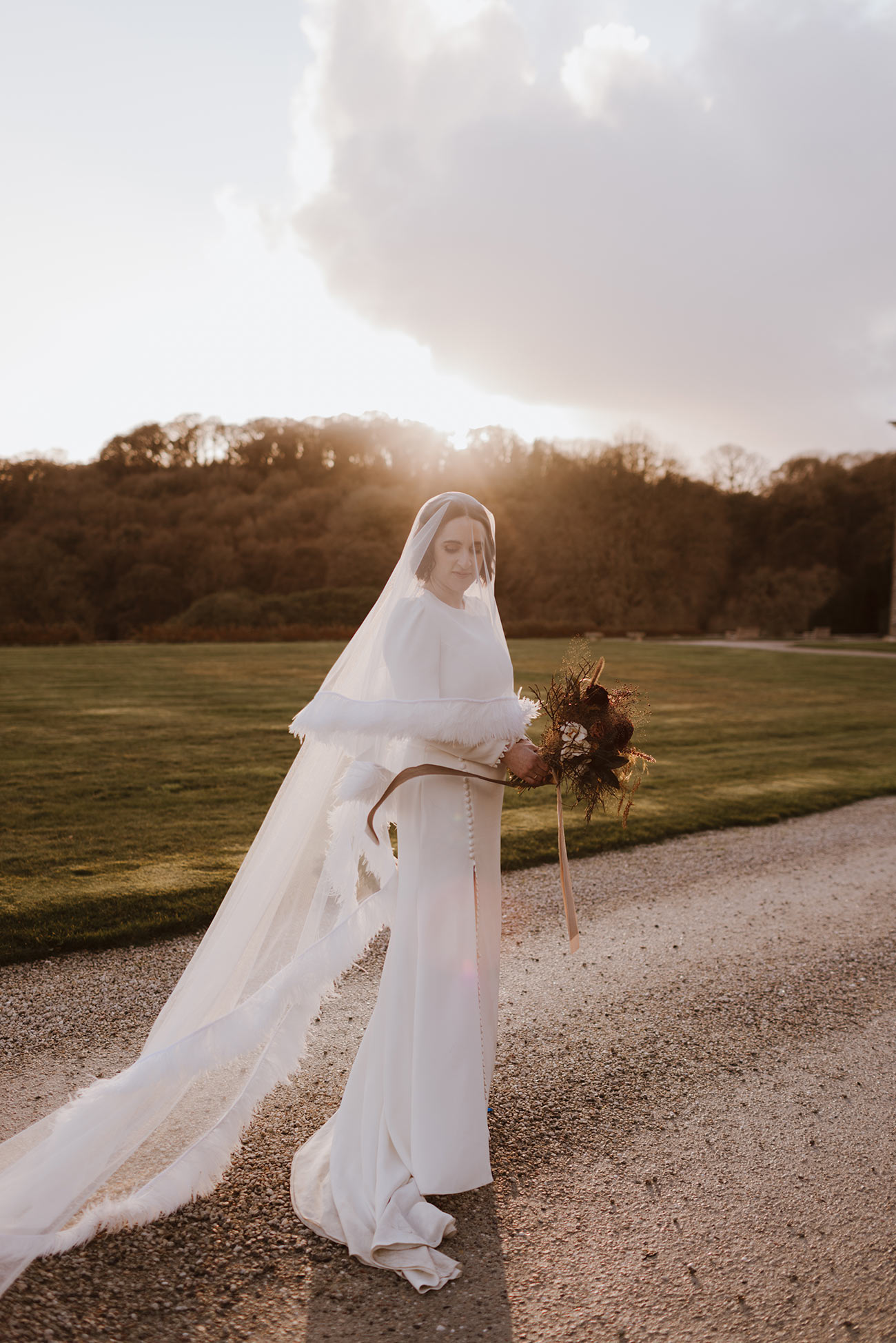 Real Wedding Boconnoc Carols2